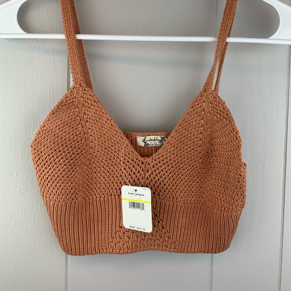 Free People “You Wanna Brami” Crochet Bralette - Picture 3 of 5